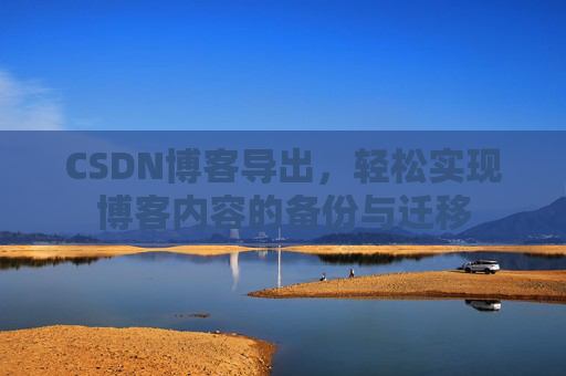 CSDN博客导出，轻松实现博客内容的备份与迁移